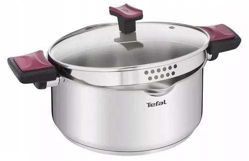 Set de vase Tefal G723SA74, 6,1L, Argintiu