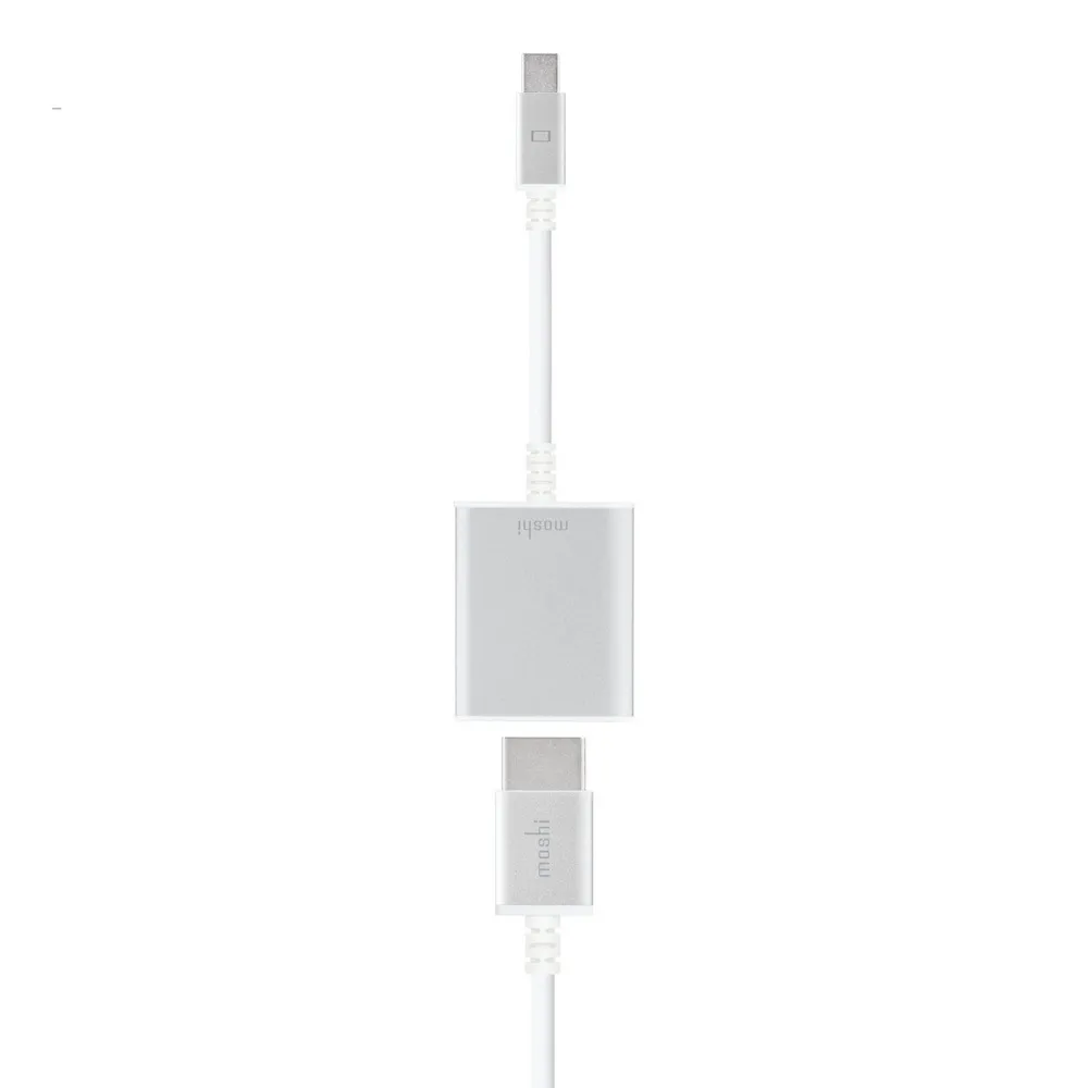 Cablu Video Moshi Mini DisplayPort to HDMI Adapter (4K), Alb