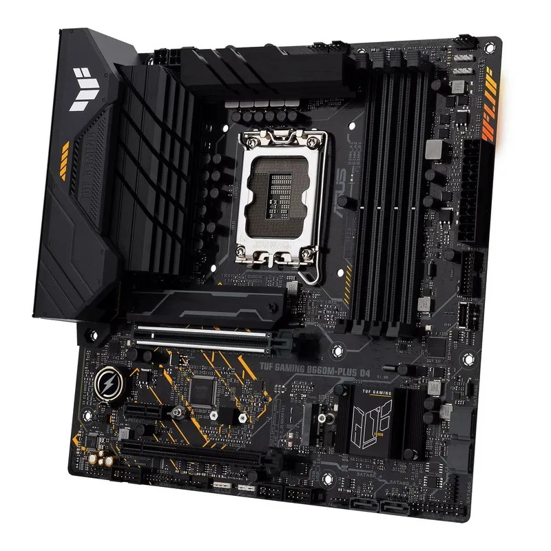 Placă de bază ASUS TUF GAMING B660M-PLUS D4, LGA1700, Intel B660, Micro-ATX
