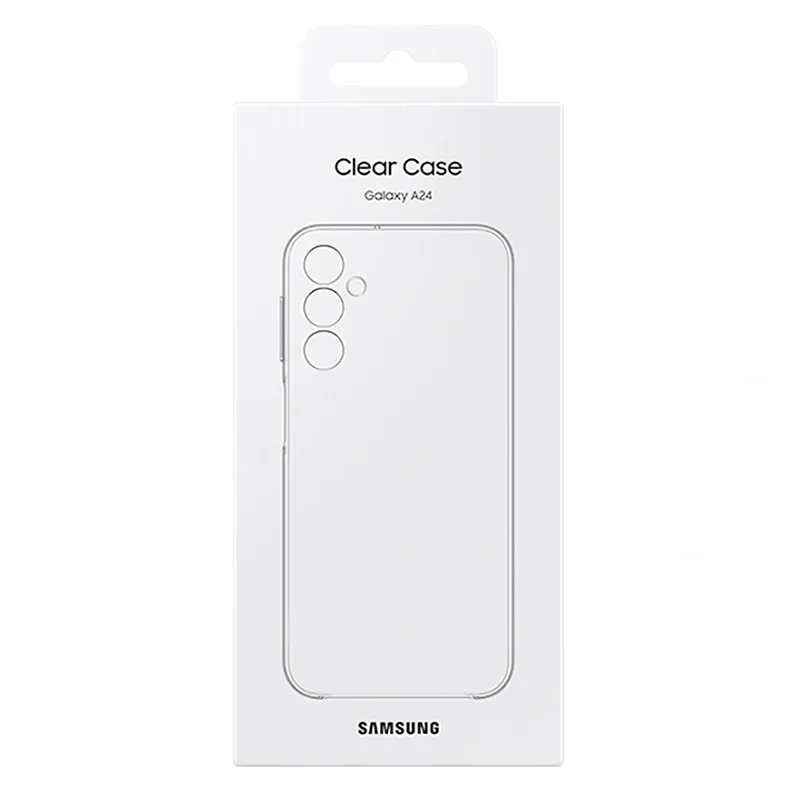 Husă Samsung Clear Case Galaxy A24, Transparent