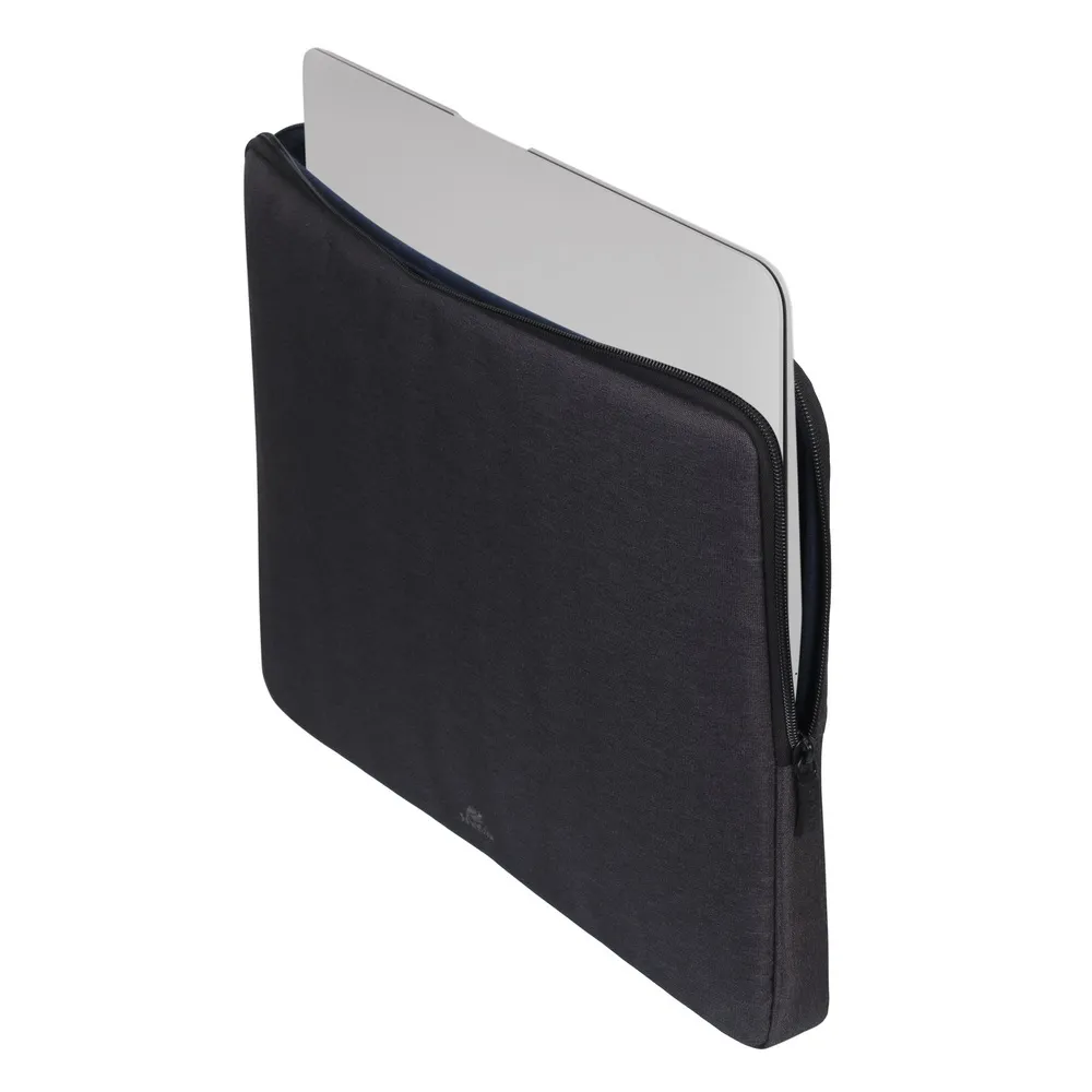 Geantă pentru Laptop RivaCase Suzuka, 15.6", Poliester, Negru