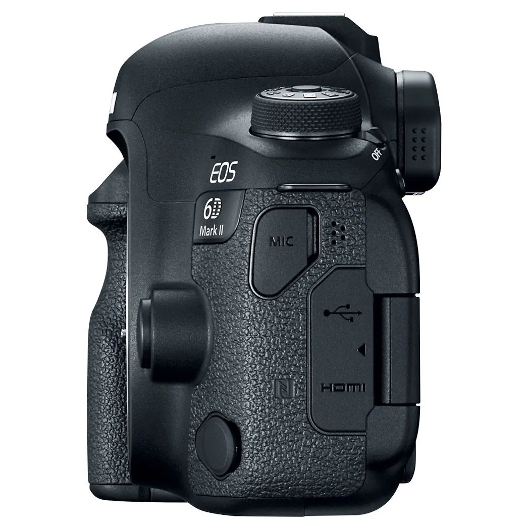 Aparat foto DSLR Canon EOS 6D Mark II, Negru