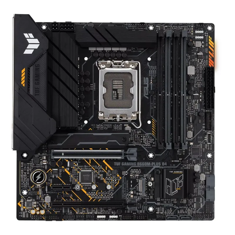 Placă de bază ASUS TUF GAMING B660M-PLUS D4, LGA1700, Intel B660, Micro-ATX