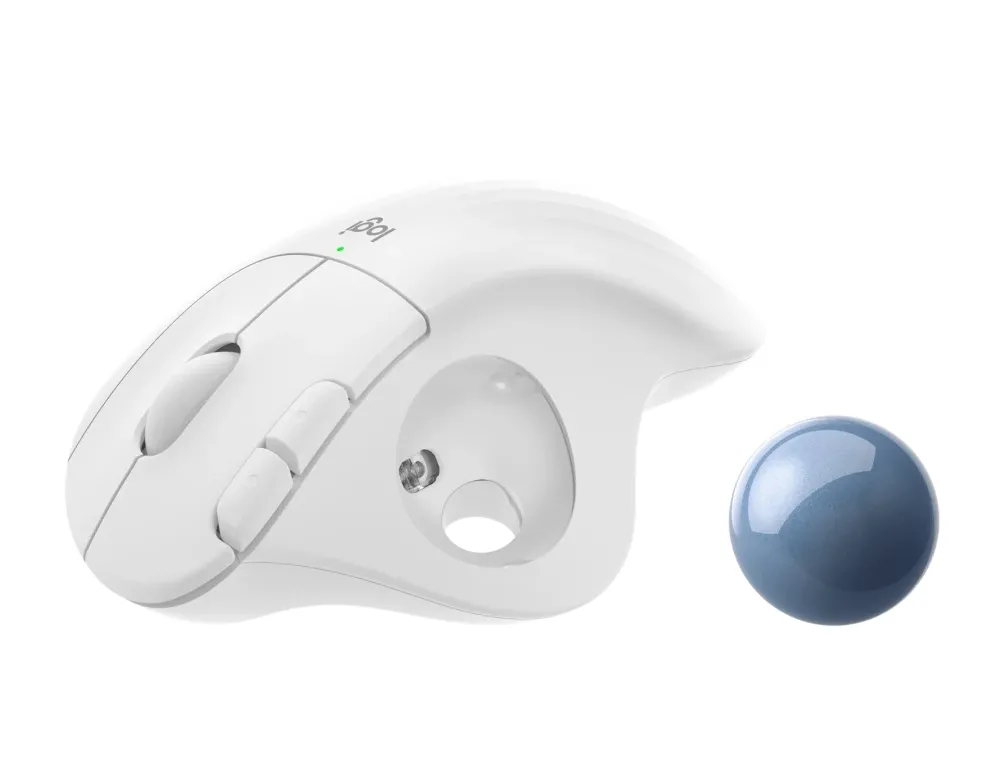 Mouse Wireless Logitech M575, Alb