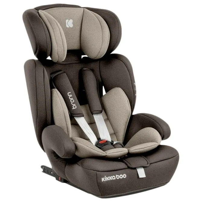 Scaun auto Kikka Boo Bronn, Grupa 1/2/3 (9-36 kg), Bej