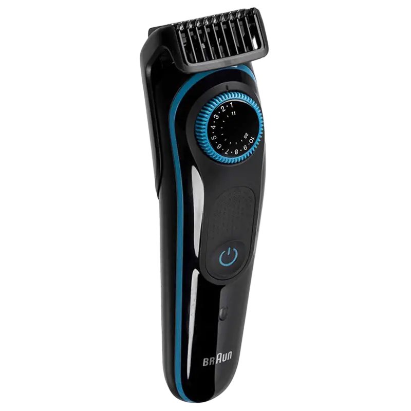 Trimmer pentru bărbați Braun BT3340, Negru | Albastru