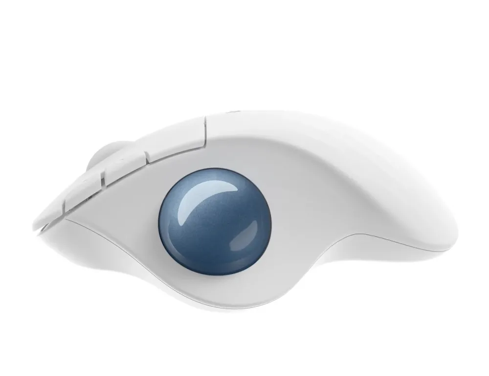 Mouse Wireless Logitech M575, Alb