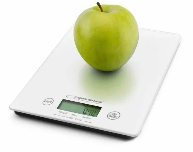 Cântar electronic de bucătărie Esperanza EKS002W, Alb