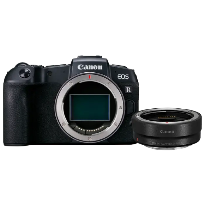 Aparat Foto Mirrorless Canon EOS R + RF 24-105 IS, Negru