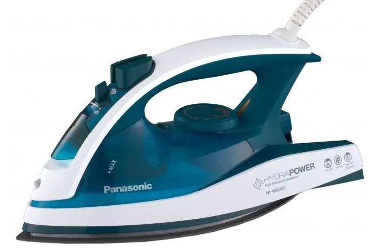 Fier de călcat Panasonic NI-W900CMTW, 2400W, Alb Albastru