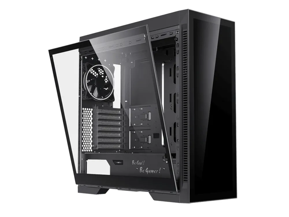Carcasă PC Gamemax Abyss TR, Midi-Tower, ATX, Negru