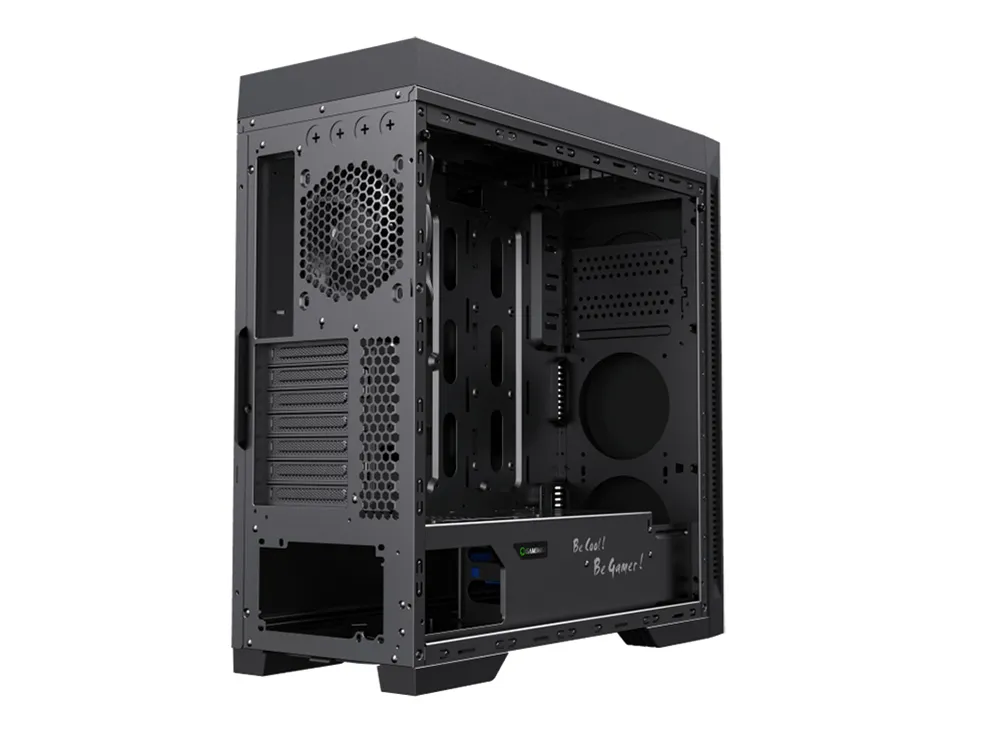 Carcasă PC Gamemax Abyss TR, Midi-Tower, ATX, Negru