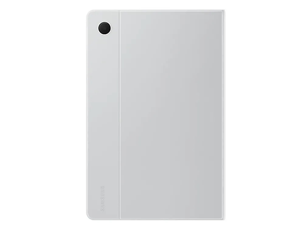 Husă pentru tabletă Samsung Tab A8 Book Cover, 10,5", Poliuretan, Argintiu