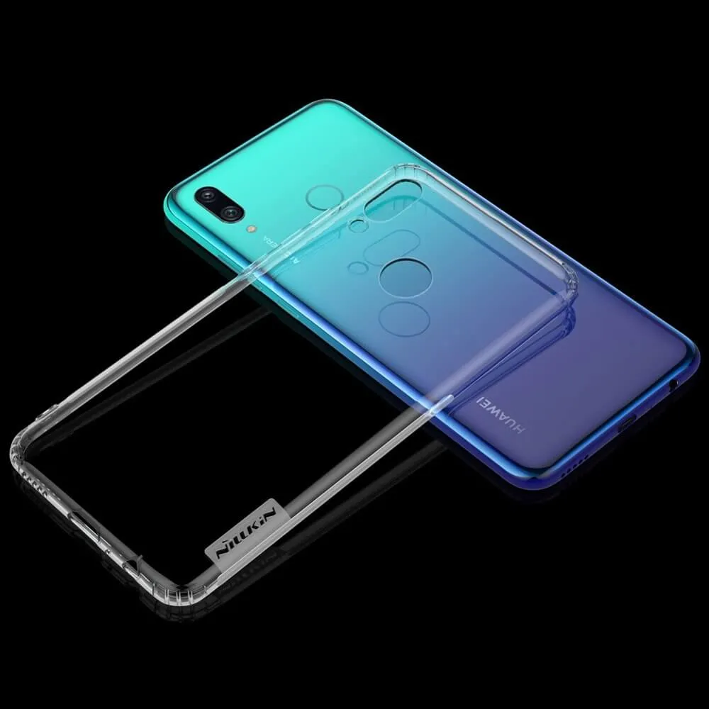 Husă tip carte Nillkin Huawei P Smart (2019)  - Ultra thin TPU - Nature, Transparent