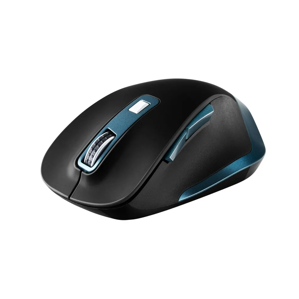 Mouse Wireless Canyon MW-14, Negru/Albastru