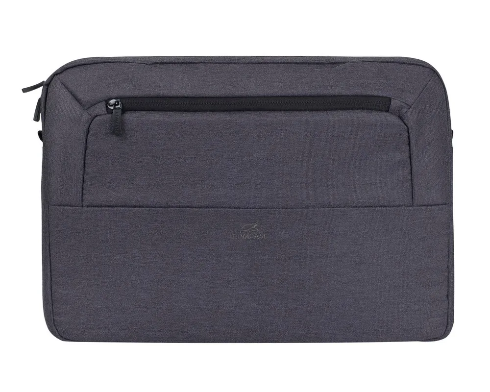 Geantă pentru Laptop RivaCase Suzuka, 15.6", Poliester, Negru