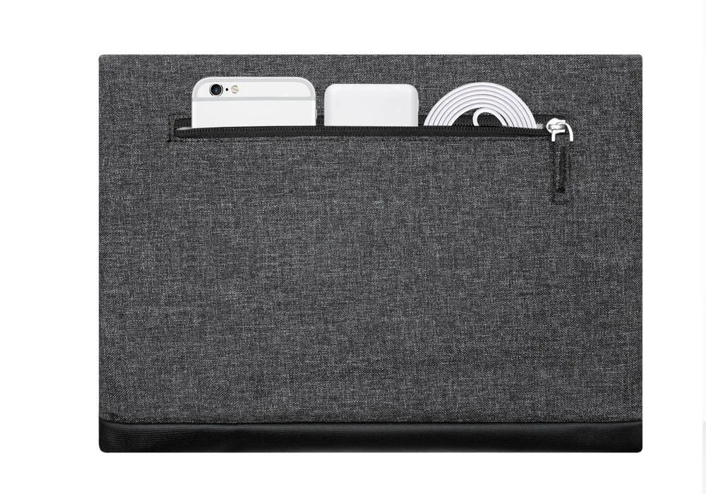 Husă universală pentru Laptop RivaCase Lantau, 13", Poliester, Negru