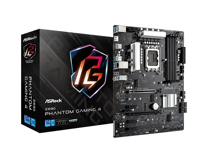 Placă de bază ASRock Z690 Phantom Gaming 4, LGA1700, Intel Z690, ATX
