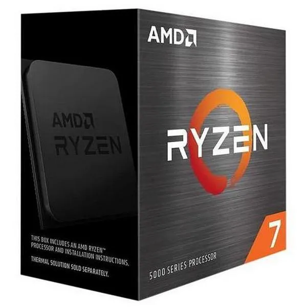 Procesor AMD Ryzen 7 5700X, Fără grafică integrată, Tray