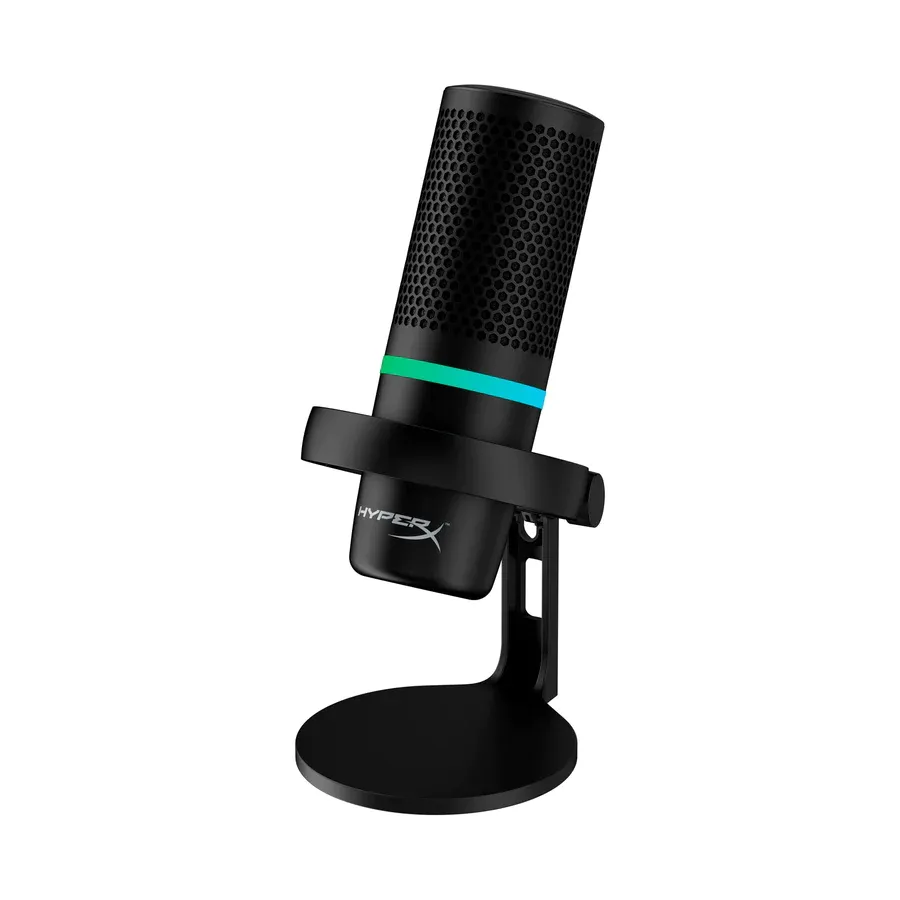 Microfon Gaming HyperX DuoCast, Cu fir, Negru