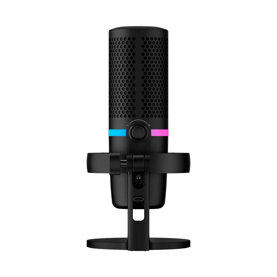 Microfon Gaming HyperX DuoCast, Cu fir, Negru