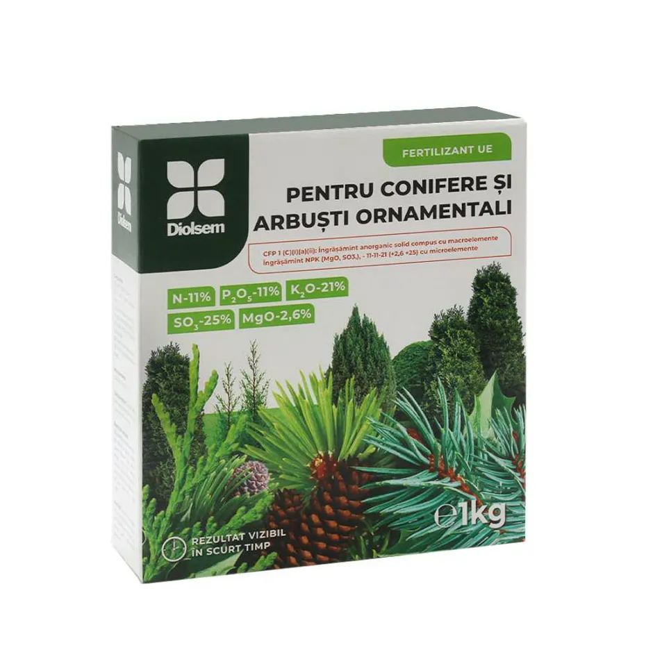 Fertilizant granulat pentru conifere si arbusti multinutrienti 1kg