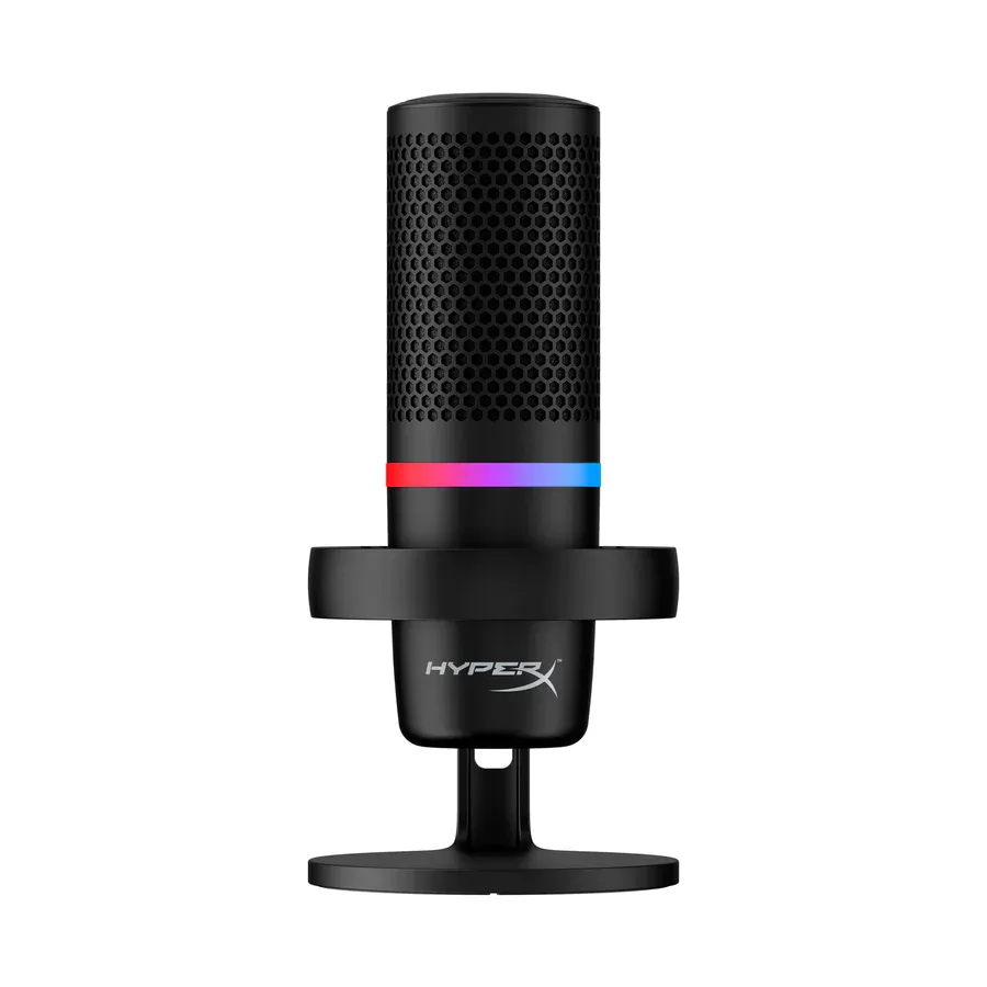 Microfon Gaming HyperX DuoCast, Cu fir, Negru