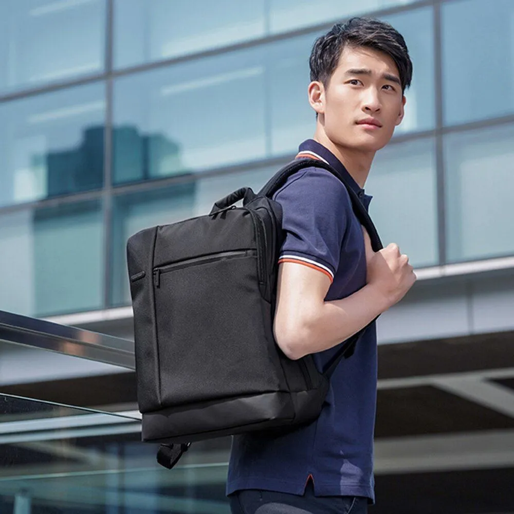 Rucsac pentru Laptop Xiaomi Mi Classic Business, 15.6", Poliester, Negru