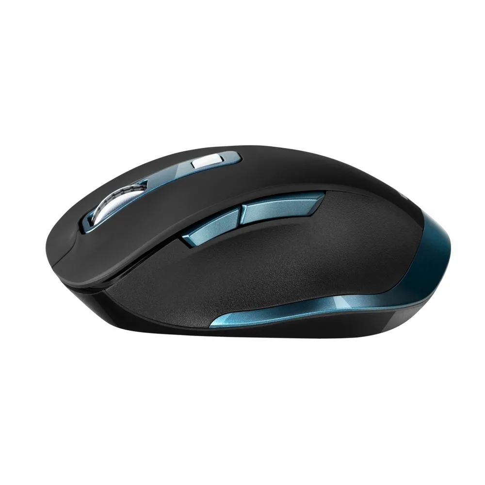 Mouse Wireless Canyon MW-14, Negru/Albastru