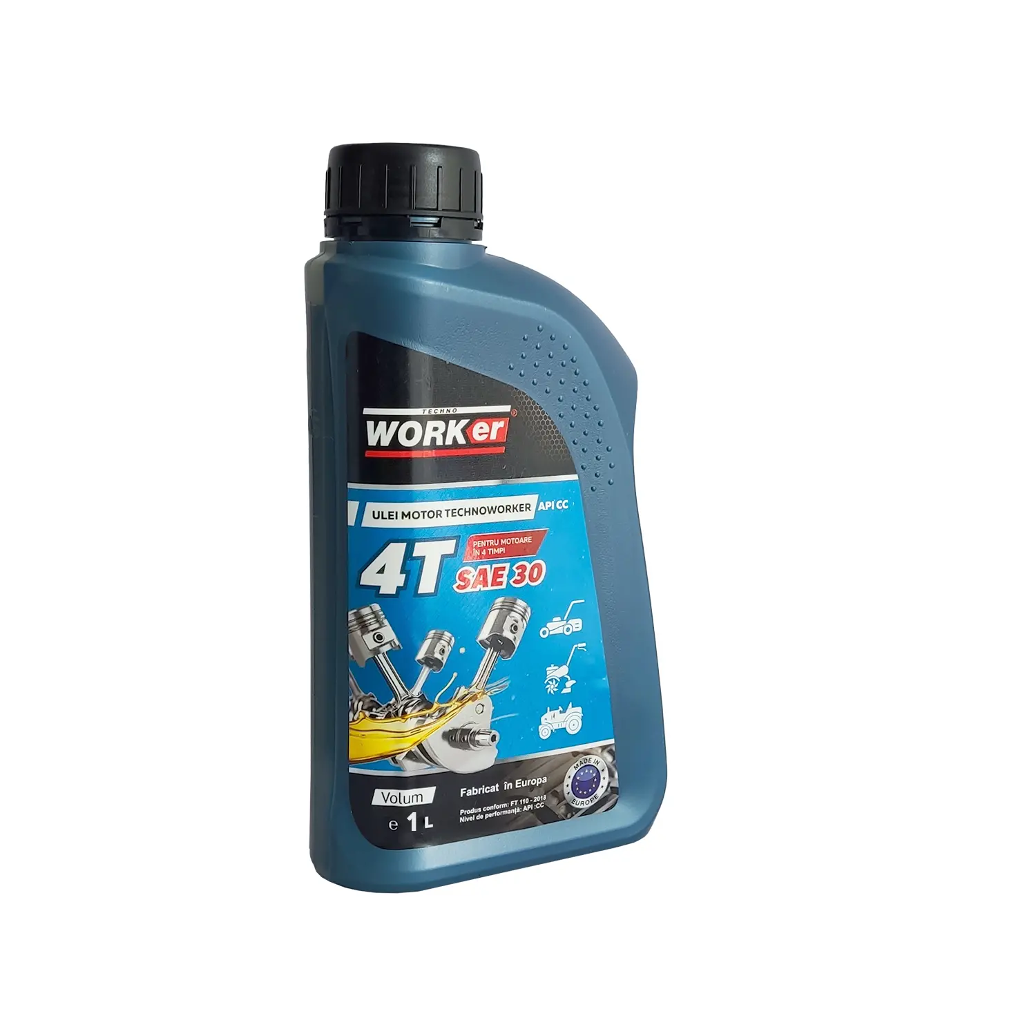 Ulei TechnoWorker 4T 1.0 L SAE 30  (Made in EU)