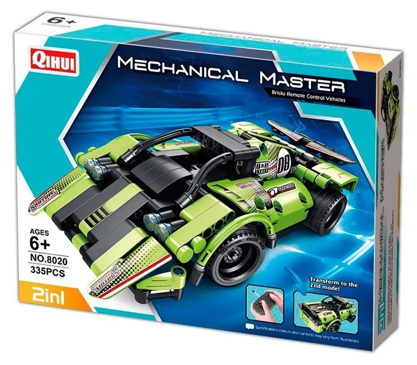 Constructor cu telecomandă XTech 2 Racing Cars