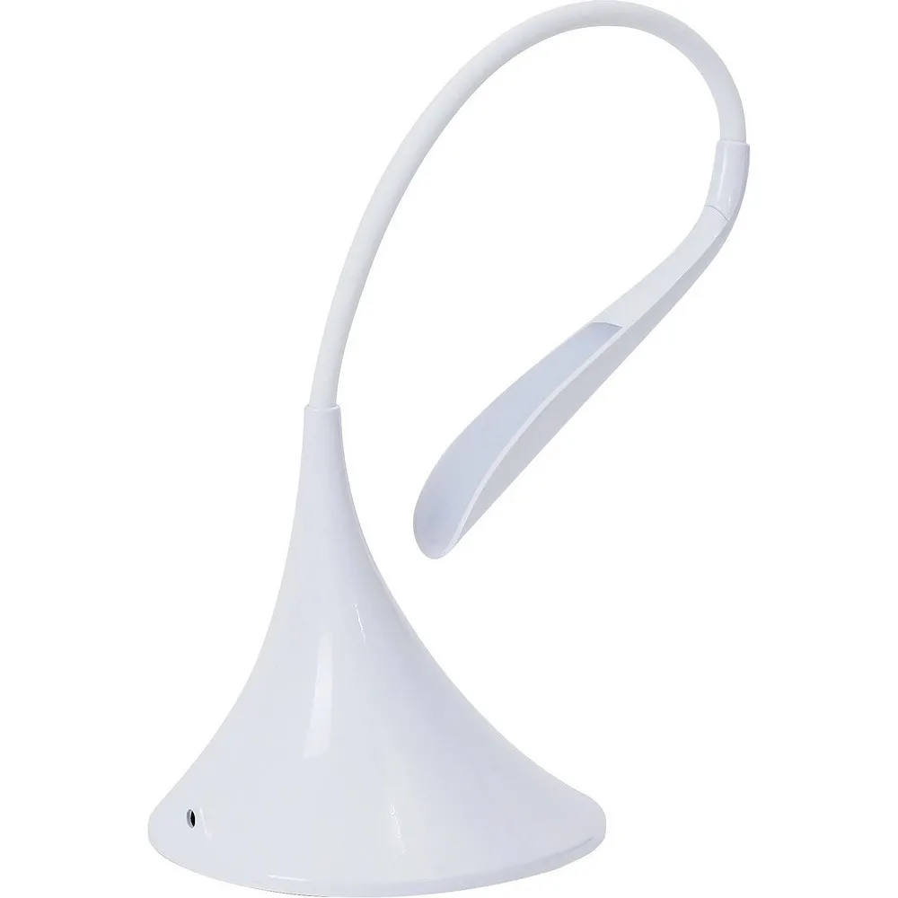 Lampa de birou Platinet DESK LAMP 3,5W FLEXIBLE 43826, Alb