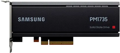 .AIC SSD 3.2TB Samsung PM1735 [PCIe 4.0 x8, R/W:8000/3800 MB/s, 1500k/250k IOPS, TBW 17.52PB, TLC]