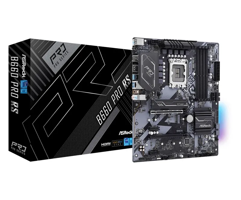 Placă de bază ASRock B660 PRO RS, LGA1700, Intel B660, ATX
