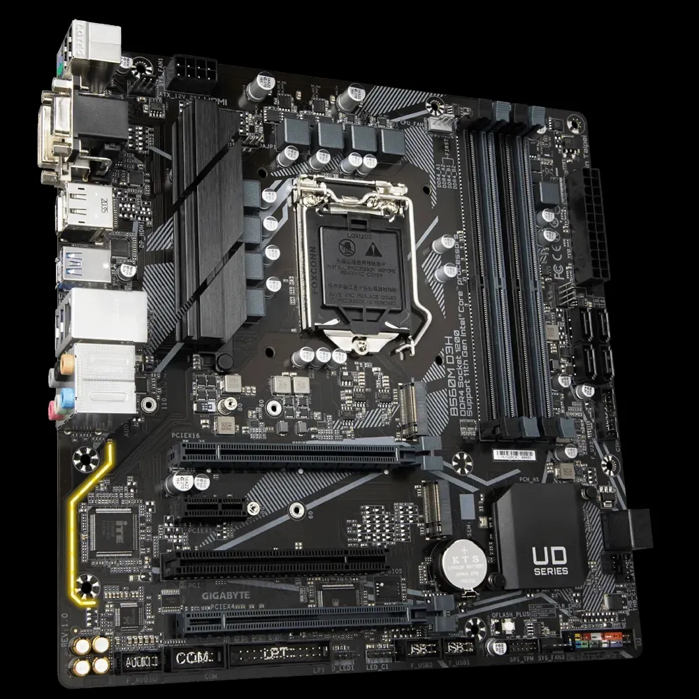 Placă de bază Gigabyte B560M D3H, LGA1200, Intel B560, Micro-ATX