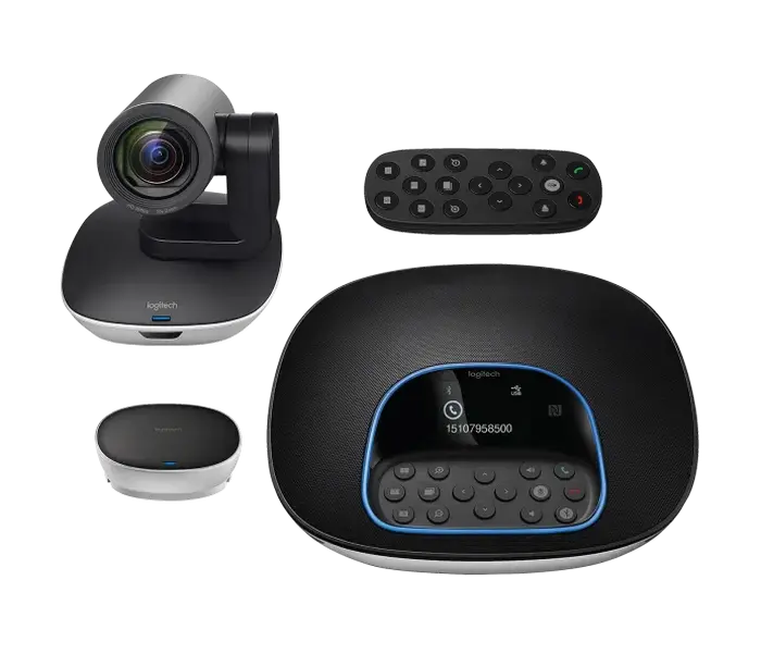 Cameră Web Logitech GROUP, Full-HD 1080P, Negru