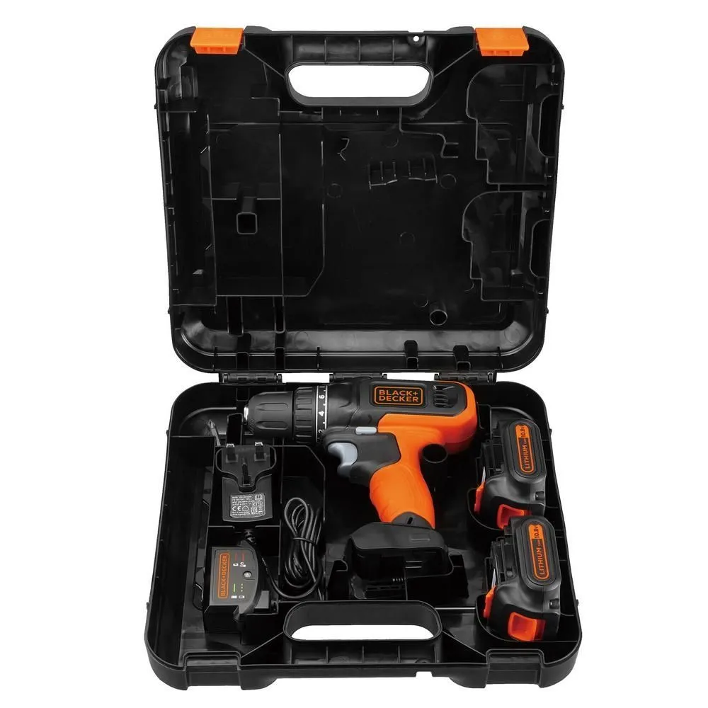 Mașină de găurit și înșurubat Black+Decker BCD7122CK-RU