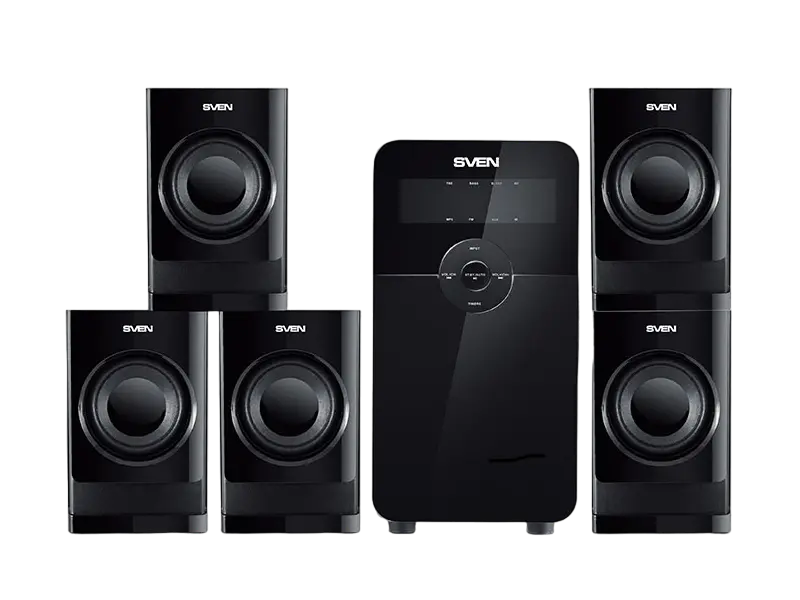 Sistem audio SVEN HT-200, Negru