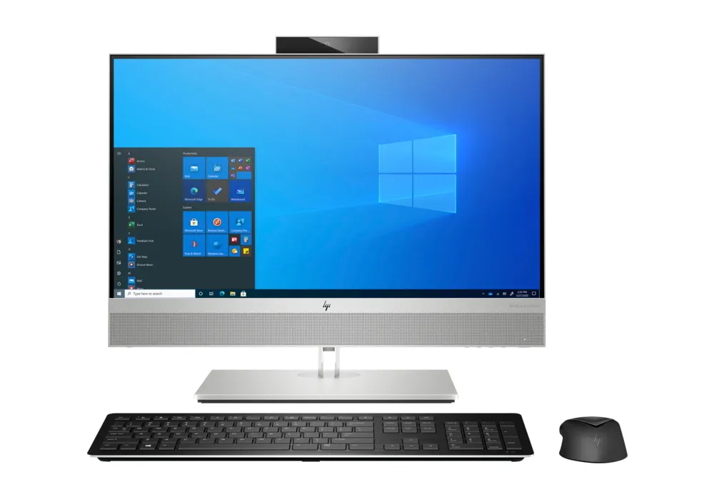 Computer All-in-One HP EliteOne 800 G8, 27", Intel Core i7-11700, 16GB/1000GB, Windows 10 Pro, Argintiu