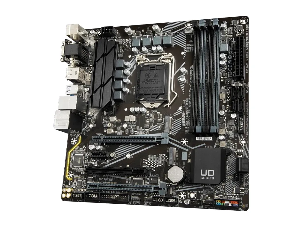 Placă de bază Gigabyte B560M D3H, LGA1200, Intel B560, Micro-ATX