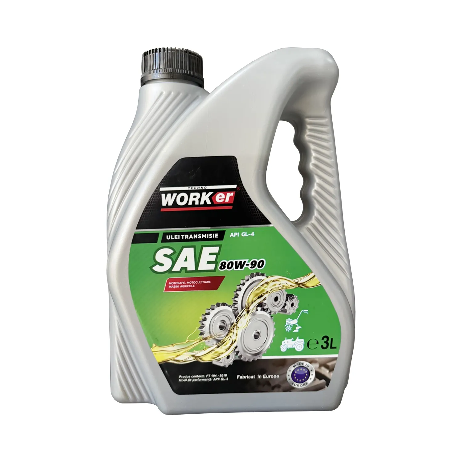 Ulei transmisie TechnoWorker 3.0 L 80W90 (Made in EU)