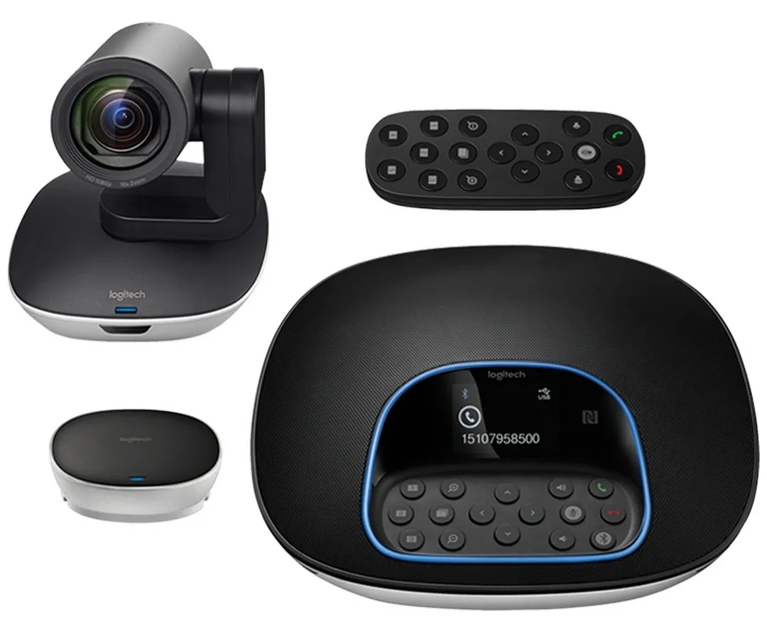 Cameră Web Logitech GROUP, Full-HD 1080P, Negru