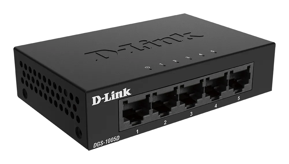 Switch de rețea D-Link DGS-1005D, 5x 10/100/1000 Mbps