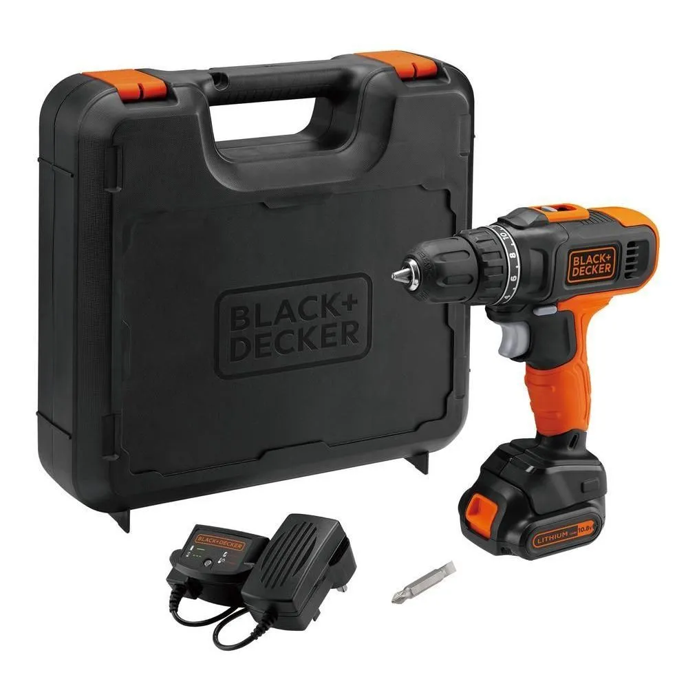 Mașină de găurit și înșurubat Black+Decker BCD7122CK-RU
