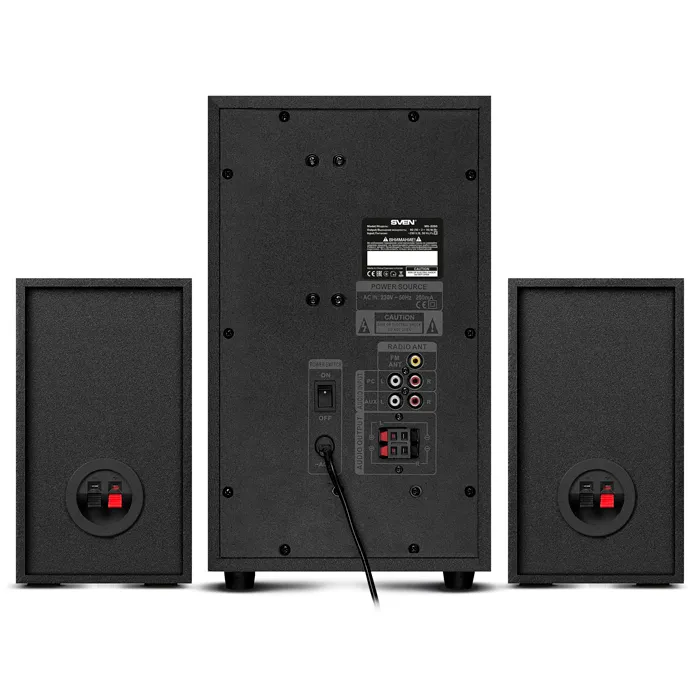 Boxe pentru calculator 2.1 SVEN MS-2250, Negru
