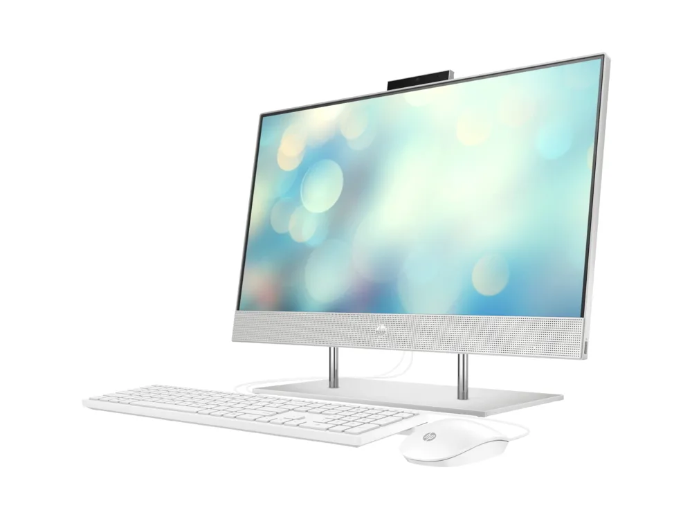 Computer All-in-One HP 24-dp1015ur, 23,8", Intel Core i7-1165G7, 16GB/512GB, FreeDOS, Argintiu