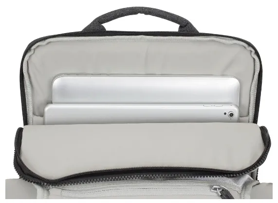 Rucsac pentru Laptop RivaCase Lantau, 15.6", Poliester, Negru