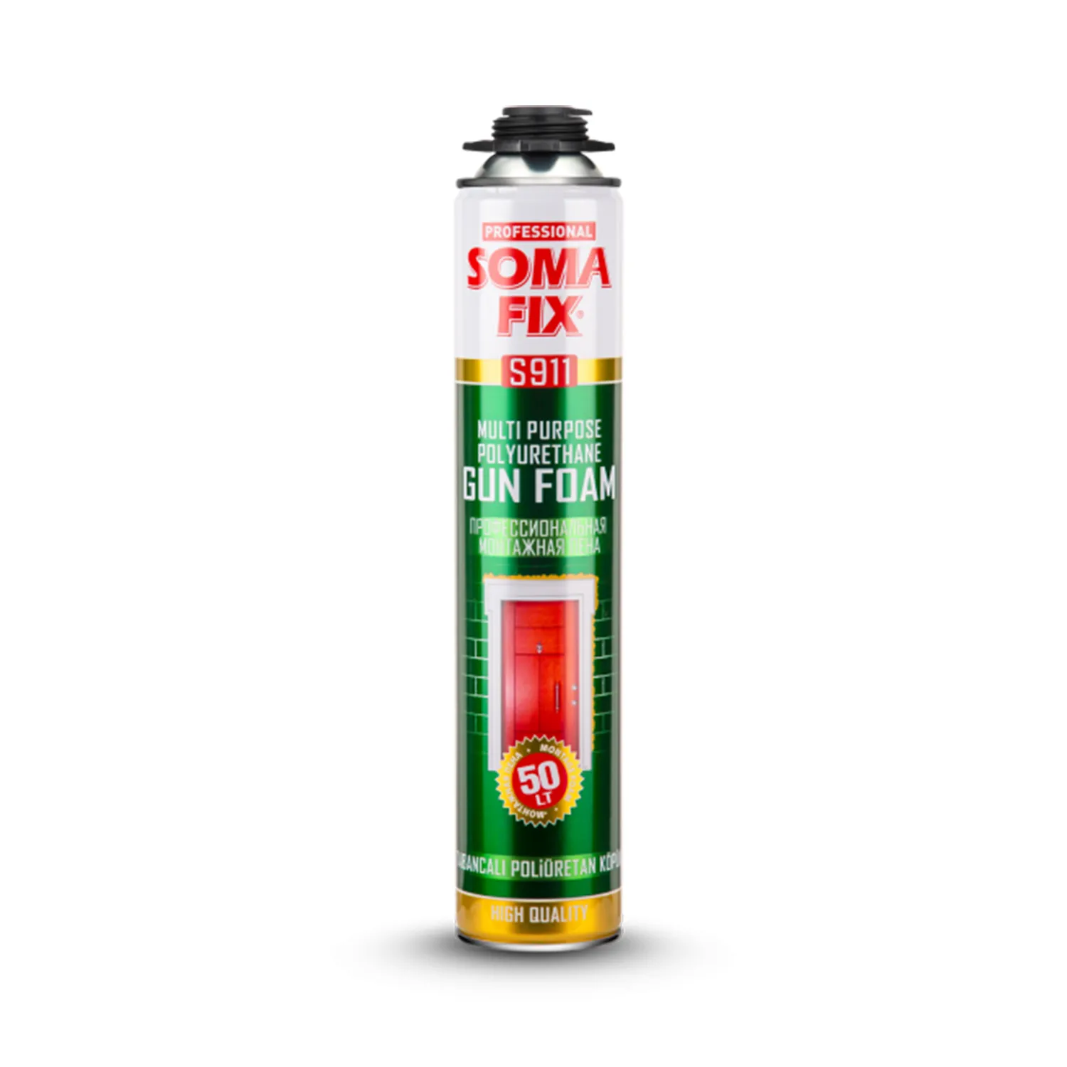 Spuma poliurit. PISTOL 750ml\/50L (cut-12buc) SomaFix