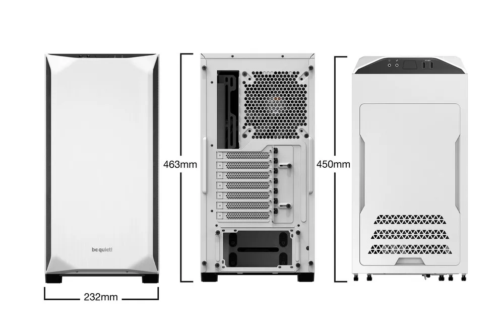 Carcasă PC be quiet! Pure Base 500 Window, Midi-Tower, ATX PS2 , Alb