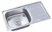 Chiuveta blat anticalcar| inox FREDDO 43:5*76 - 0:6(304) E SN9002S